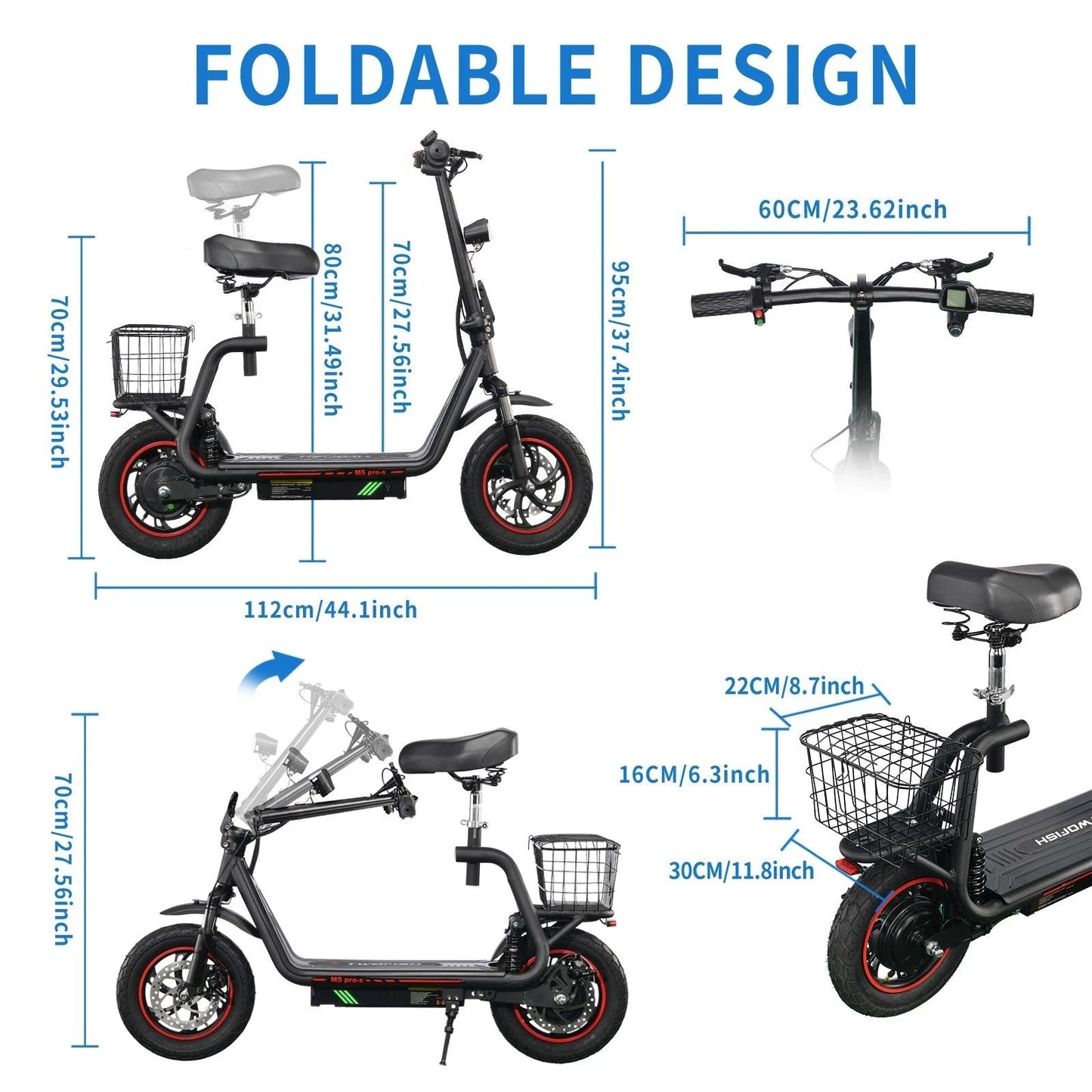 TWOFISH M5 PRO-S Electric Scooter