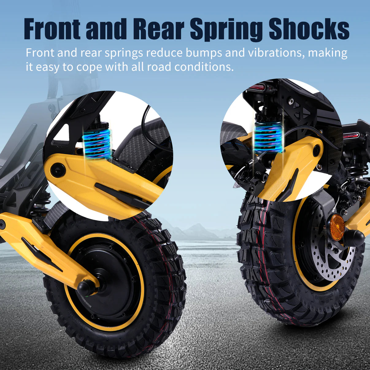 TWOFISH TW4 PRO Foldable Off Road Electric Scooter 60v 2000w